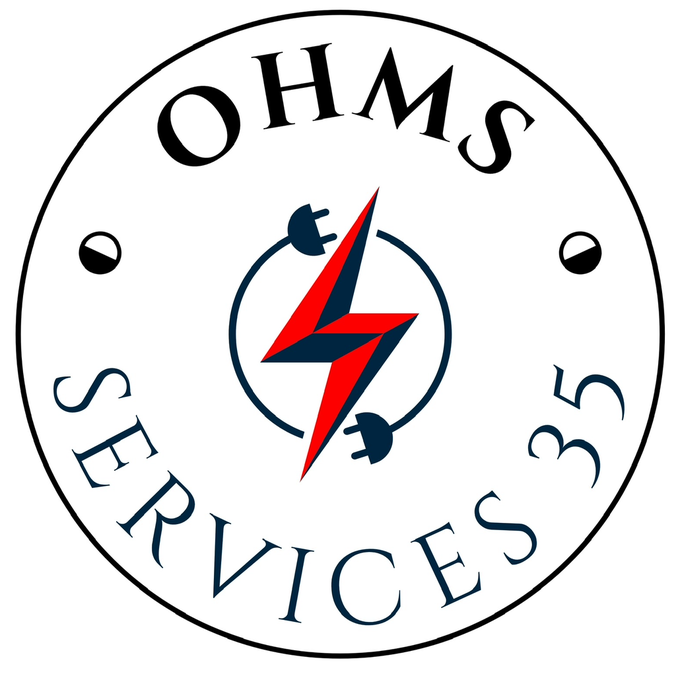 Ohms Services 35 : logo de l’entreprise d’électricité et de climatisation à Rennes